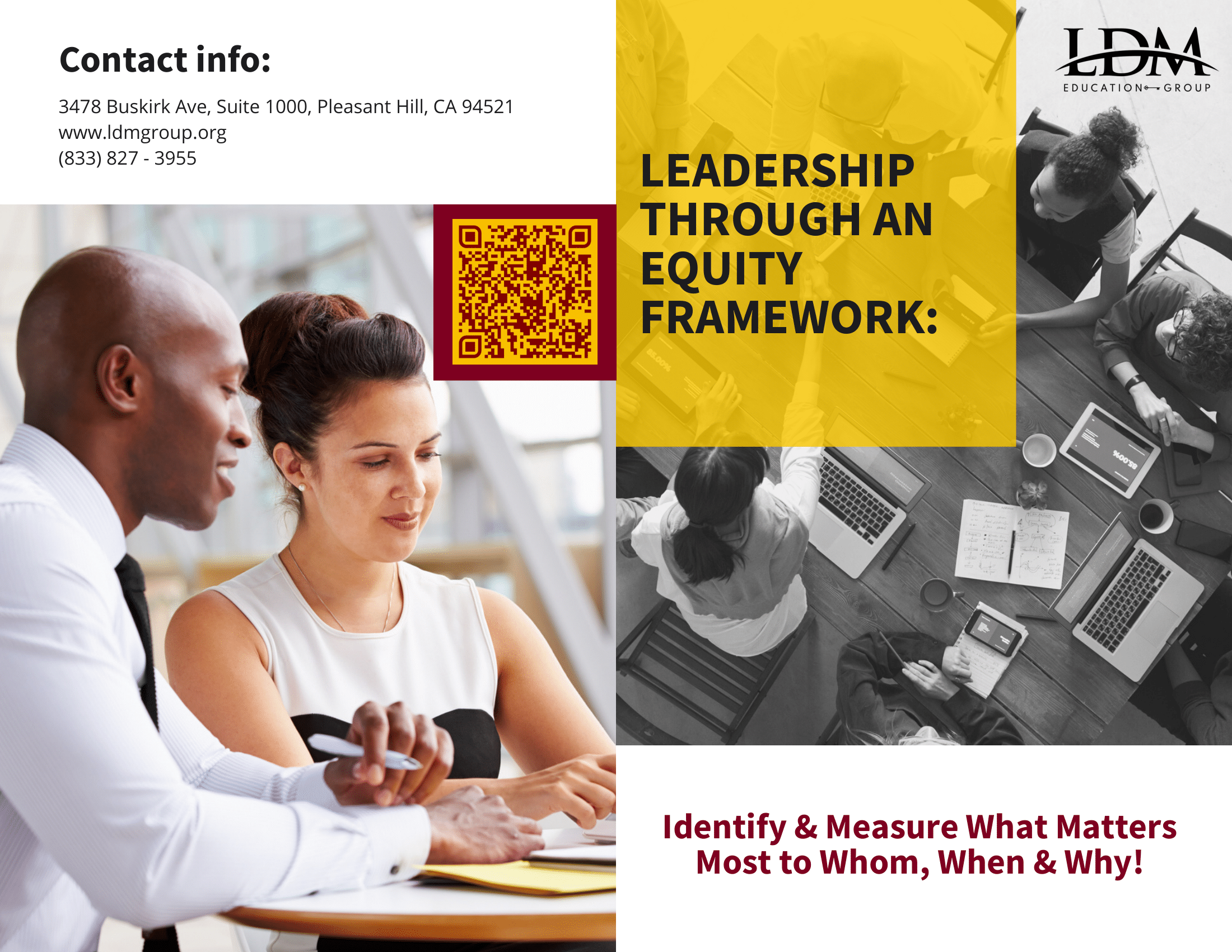 Leadership Through an Equity Framework Framework